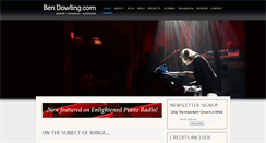 Desktop Screenshot of bendowling.com